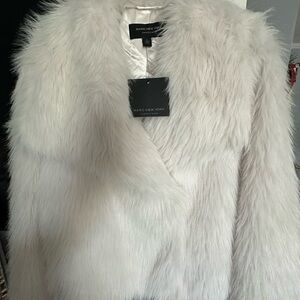 Marc New York Women's Cream Teddy Jacket